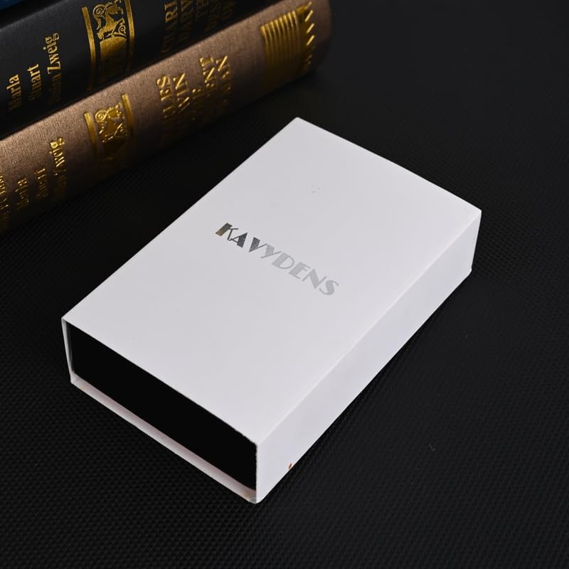 KAVYDENS Triple Jet Torch Lighter with Deep V-Cut Cigar Cutter