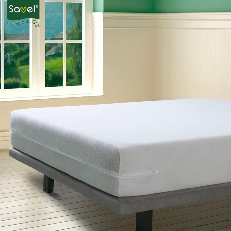 SAVEL - Mattress Encasement (80x190/200cm) Small Single Size | Noiseless,