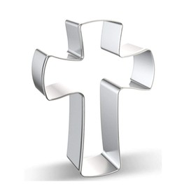 WDYJMALL Crucifix Cross Crucifixion Shape Cookie Cutter - A