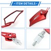 REPAIROCK 1 Set Motorcycle Rear View Mirrors Bar End Side