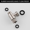 Bidet T Adapter, Biveah Stainless Steel Angle Stop Add-A-Tee Valve