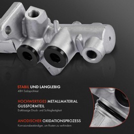 Frankberg 1 x Brake Master Cylinder Compatible with X5 E53 2.9L-4.8L 2000-2006 Replace# 34316757743