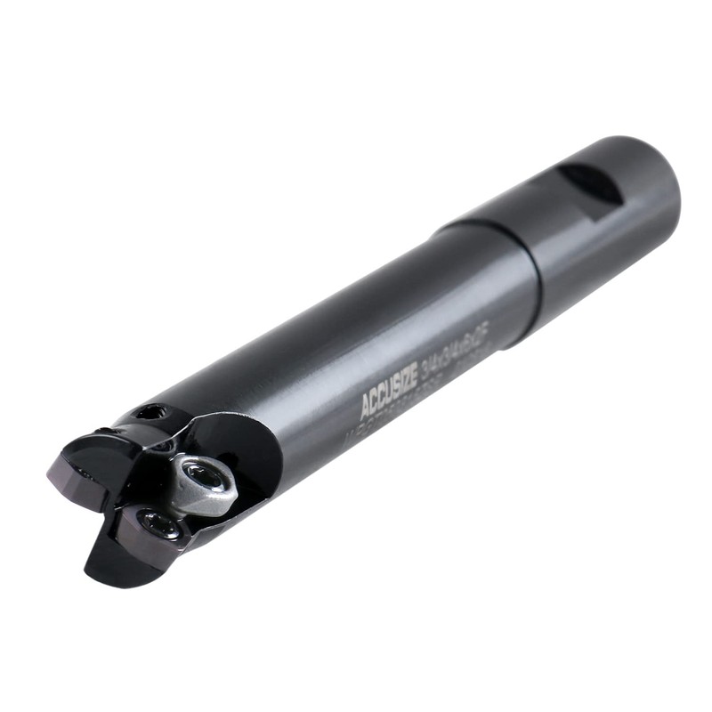 Accusize Industrial Tools High Feed End Mill, 3/4" Cutting, 3/4"