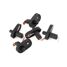 A ABSOPRO Door Courtesy Light Switch Button 1.4x0.7x1.5 Inch Black(Set of 5)