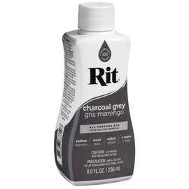 Rit All-Purpose Liquid Dye, Charcoal Grey, 8 oz
