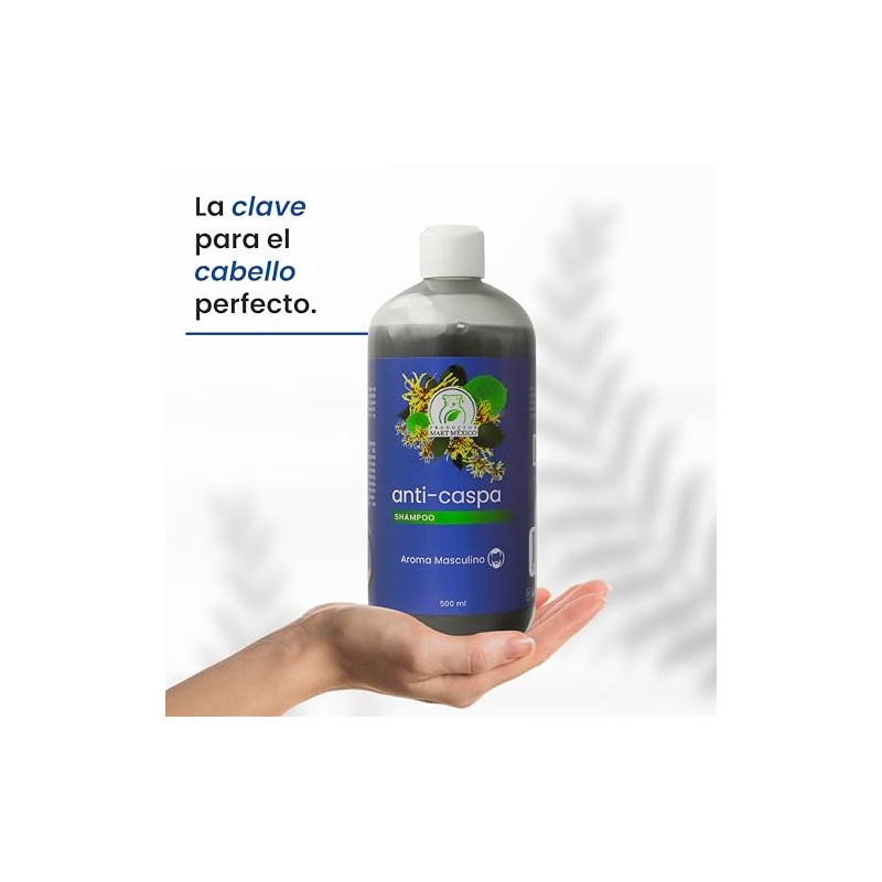Shampoo Anti-Caspa Para Hombre 500 Ml Productos Mart Mexico