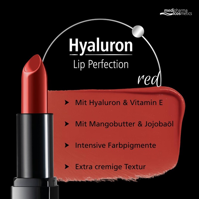 Hyaluronic Lip Perfection Red with Hyaluronic and Vitamin E with