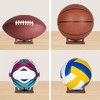 PUERSI Ball Holder Wall Mount Ball Stand Display Storage for