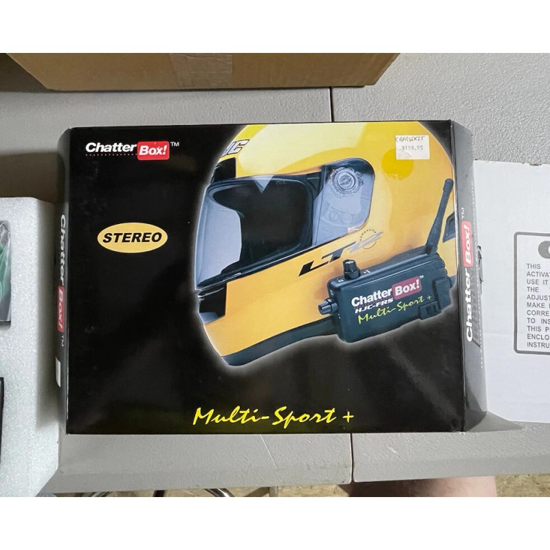 Chatterbox NEW OLD STOCK Chatter Box HJC-FRS Multi Sport Open