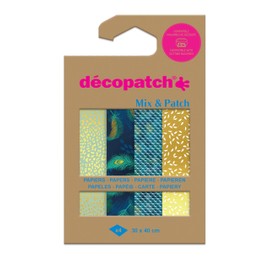 Décopatch DP041C - Mix & Patch - Paon d'or