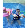 KGDUYC Pack of 4 Children's Pool Toys, Diving Toy, Children's