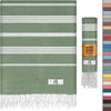 Turkish Beach Towel - 38x70 inch Oversized - Sultan Design