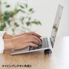 Sanwa Supply PDA-STN42BK Laptop Stand, Flat Stand, Compact Size, Perfect