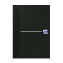 “Original Blue” “Original Black” Oxford Office Bound Book A5, liniert 7 mm Smart Black(Gebundenes Buch)-1