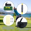 Polegas Golf Swing Traine, Golf Trainer for Hitting, Golf Practice