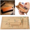 DIY Wallet Pattern Template Transparent Acrylic Manual Mobile Phone Purse