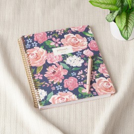 Blue Sky 2025 15-Month Weekly and Monthly Planner Calendar, October 2024 - December 2025, 8.5" x 11", Thick Art Card Cover, Laminated Tabs, Wirebound, Storage Pocket, Alya (Alya- 2025, 8.5" x 11")