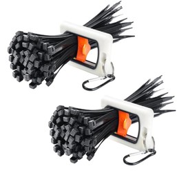Aswalling Zip Tie Organizer Zip Tie Holders Band Cable Tie Organizer Cable Tie Holder for Tool Belt