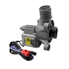 WH11X34742 Washer Drain Pump Assembly Fit for Frigidaire Midea White-Westinghouse Haier, Washing Machine Drain Pump Motor Replace 5304511363 11001011000071 FFTW4120SW