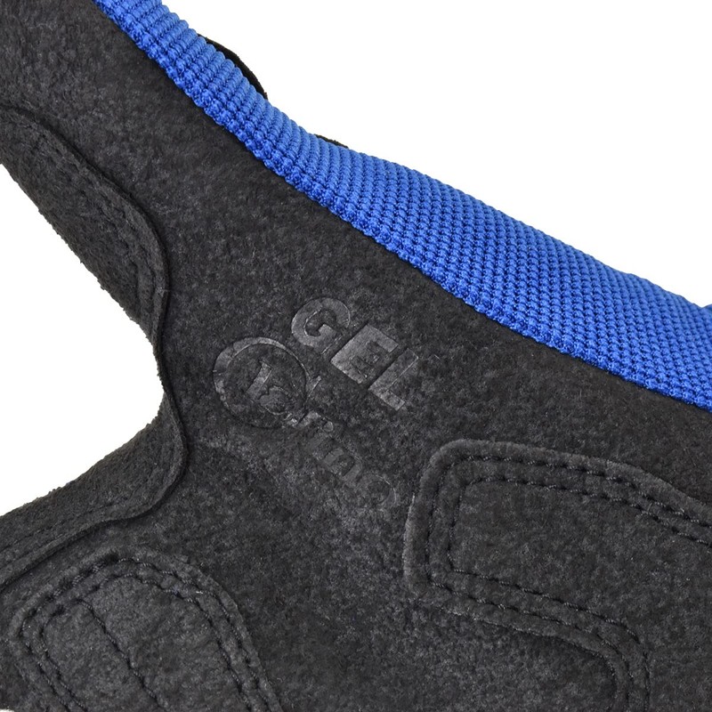 [コミネ] バイク用 グローブ インストラクターグローブプロアドバンス グレー/ブルー L GK-135 726 春夏秋向け