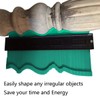 Widen Contour Gauge 10 Inch Irregular Profile Duplicator for Woodwork