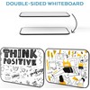 YIAGUN Dry Erase Whiteboard, Double Sided Magnetic White Board with