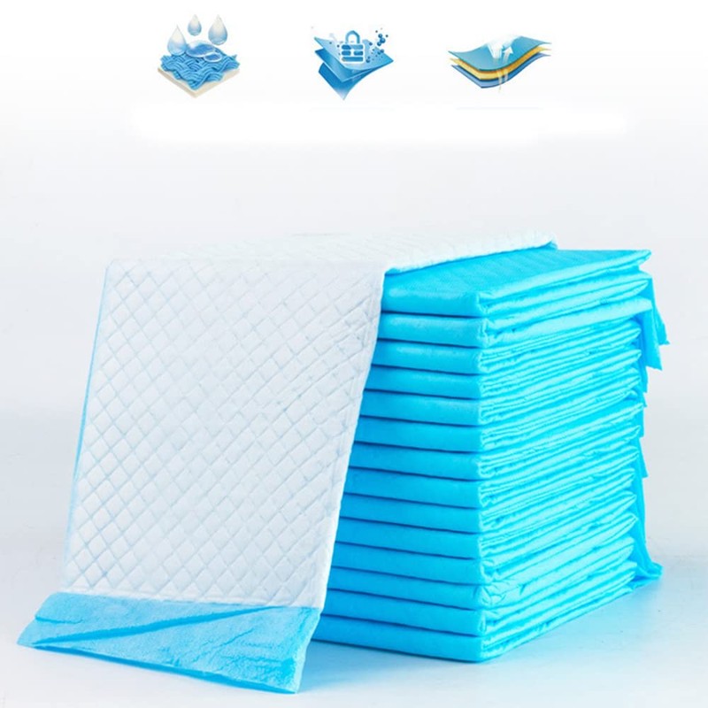 PWEZON Disposable Litter Box Liners, 50 pcs Super Absorbent Training