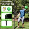Tetherball Set, Tetherball Ball and Rope, 12 FT Adjustable Tetherball