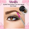 Firm Eyebrow Brush Kit For Makeup Pomade Tint Stencil Color