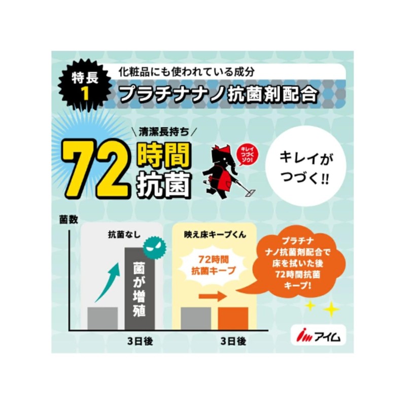 Im Soujikko Flooring Wet Sheets, 20 Sheets, Thick, Platinum Nano