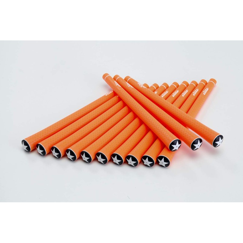 elitegrips Y360°s Air Golf Grips, Set of 13, Wild Orange