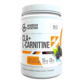 Cla  Carnitina Suplemento Nanogen Nutrition 500g 50 Servs                                                                                             
