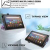 Pudiceva Universal 10 10.1 Inch Android Tablet Case,Slim Folding Stand