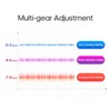 4-Head Cervical Spine Massager Strength Adjustment USB Rechargeable Intelligent Pulse