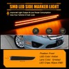 OFFKAT New 2 PCS Front Fender LED Side Marker Lights