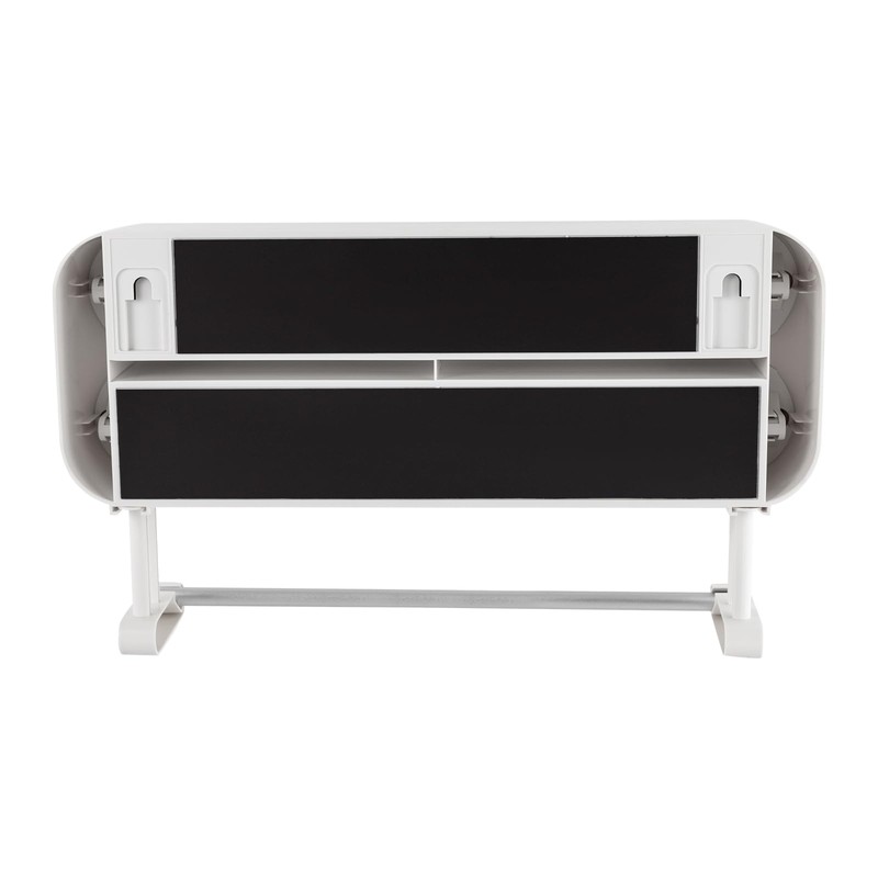 3-in-1 Wall Roll Holder Kitchen Roll Holder Cutting Dispenser for