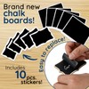 Mini Chalkboard Signs, 20 Pack Framed Small Chalk Board Food