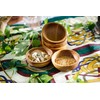 Windalf ELENOIRE Small Teak Bowl 3 cm Piece Salt &
