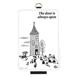 Gourmandies Moomin MMN-238A 80th Anniversary IC Card Case, Moomin House