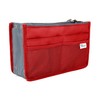 Periea Chelsy Handbag Organiser Insert (Red, Large)