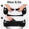 Running Waist Pack with 2 Water Bottles – Dual Pocket