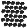 TEHAUX 50pcs Ethernet Port Plug Dust Covers for Desktop Computers