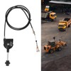 Excavator Throttle Control Cable Replacement 2.5 Meter Manual Flexible Throttle