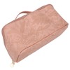 Make Up Cosmetic Bag PU Leather 180 Degree Opening Large