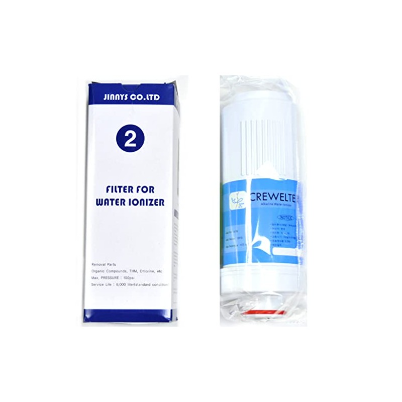 Mediqua Water-Ionizer Products Replacement Filter 2 for AK-2000 and Crewelter