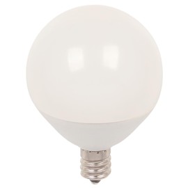 Westinghouse 4513100 60-Watt Equivalent G16-1/2 Dimmable Soft White LED Light Bulb with Candelabra Base