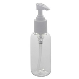 Kosmetex Empty Cosmetic Gel Dispenser 100 ml Pump Bottle for Gels, Lotions, Liquids, 5 x 100 ml
