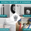 COLDDD Washing Machine Drain Hose Seal, Anti-Odor Floor Drain Plug