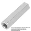Long Hex Nut, 5 Pieces M8 x 50 Long Rod