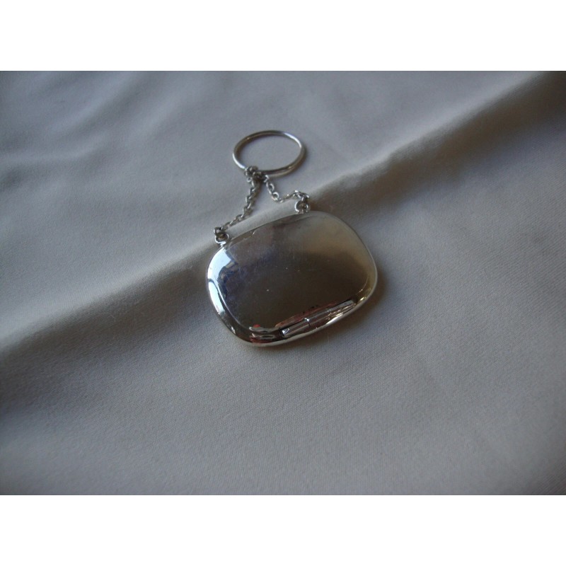 VINTAGE HANDMADE RECTANGLE SILVER 925 PILLBOX/LOCKET